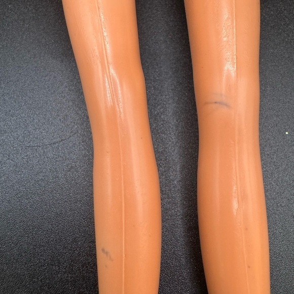 1987 Totsy Doll Blonde Curly Hair Red Dress VTG - Picture 7 of 11